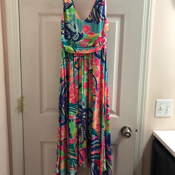 💗SOLD💗 Lilly Pulitzer Sloane Midi Dress XS - Picture 3 of 5